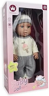 Wandalong 16 Inches Baby Doll , W16T-03A, 3+