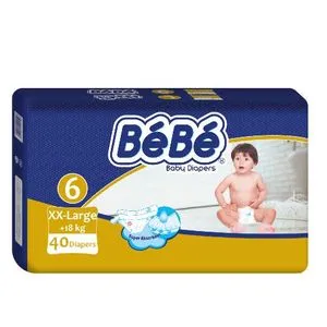 Bebe XXL Baby Diapers Size 6 - 40 Pcs