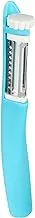 Solo House Plastic Peeler, 3 in 1 - Turquoise