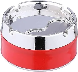 AGFA Plastic Ashtray with Lid - Red