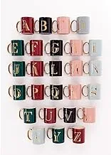 Matalan A-Z Mug, 9 cm x 14 cm x 8 cm Size, Red - 6482516000127