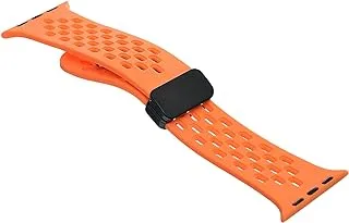 Silicone Watch Strap With Amazing Design And Flexibility For Smart Watch 38/40/41 mm - Orange