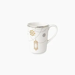 Rosa Porcelain US Farha Mug, 400 ml Capacity