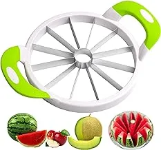 YUEMING Watermelon Slicer, Melon Slicer Watermelon Cutter Melon Slicer Cutter Stainless Steel Fruits Cutting Slicing