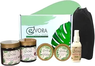 Organic House Natural Product Evora Moroccan Bath Set