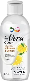 LA Vera Queen Glycerin Infused By Vitamins & Lemon 1 85 ml