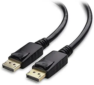 Exon X1053 displayport to display port male dp 4k cable original resolutions 1080p /2k/ 4k 1.8meters - black