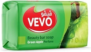 VEVO beauty soap bar with the sense of GREEN APPLE 100 gram (4 pieces)