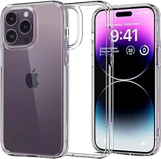 جراب Quix iPhone 13 Pro، شفاف، مضاد للاصفرار، مصنوع من مادة البولي يوريثين المقاوم للحرارة - ممتص للصدمات ومضاد للخدش - محكم ولا يسمح بمرور الغبار - يدعم المغناطيس