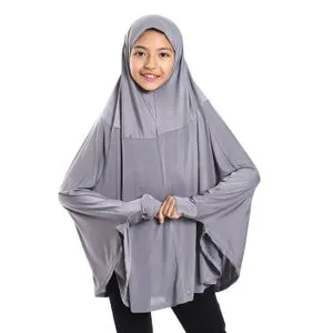 Caesar Plain Prayer Veil For Girls With Long Sleeves