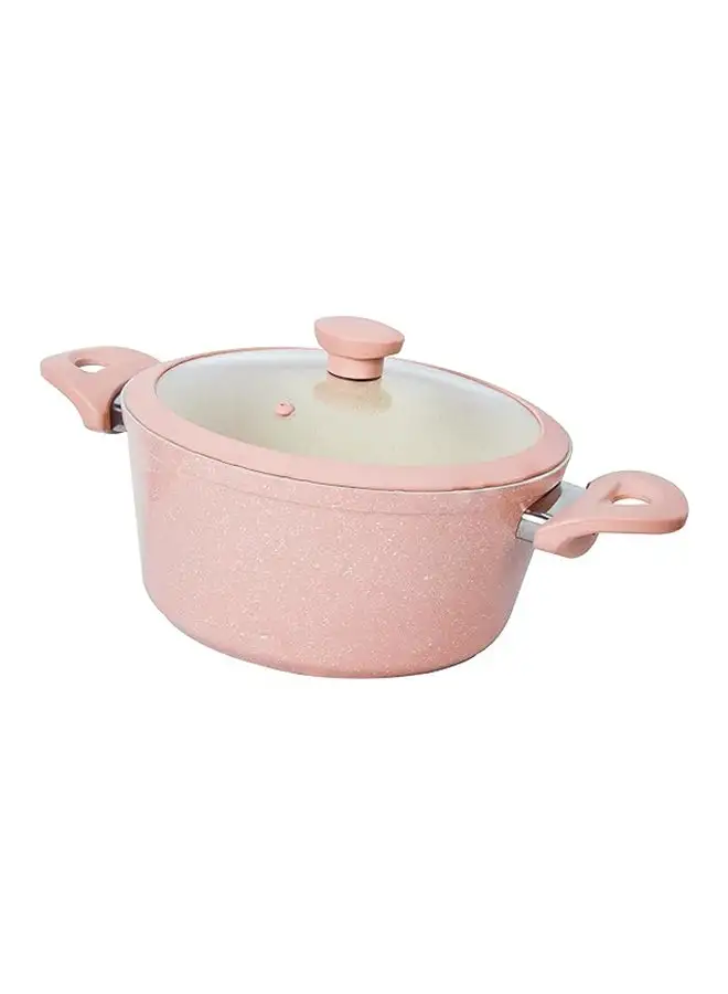 Top Chef Top Chef Square Granite Pot Size 20 Rose