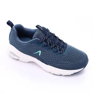 Activ Hard Rubber Sole Lace Closure Sneakers - Navy Blue