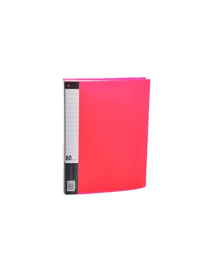 El Maayergy Elmaayergy T80C File Folder With 80 Pockets With Durable Material, Suitable For School And Home