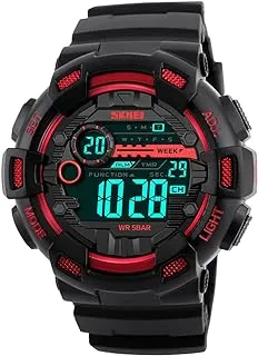 skmei IJAHWRS Men's Sports Watch, Outdoor Waterproof Digital Display Quartz Electronic Movement Back Light Watches for Men