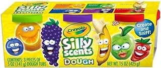 Crayola Silly Scents 3X5Oz Scent Dough Color Box