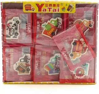 YT 1171 -High Quality Soft Eraser Cars Shape Assorted Color - Multi Color