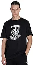 Puma Male/Unisex Ferrari Race Big Shield Tee Tonal PUMA B SHIRT