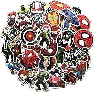 Car Stickers 100pcs Marvel Car Laptop Motorcycle Bicycle Luggage Decal Graffiti Patches Skateboard Sticker