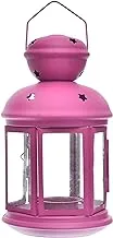 Elnada Large lantern Uniqe Design For Decorative Home, Patio Decor and Ramadan Celebrations - Purple