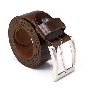 Activ Single Loop Casual Leather Belt - Brown