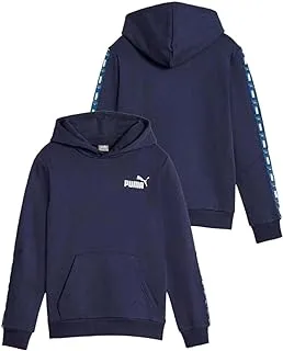 Boys/Unisex ESS TAPE CAMO Hoodie FL B PUMA Navy SWEATSHIRT