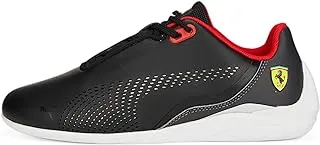 Boys/Unisex Ferrari Drift Cat Decima Jr PUMA Black-P Motorsport Sneakers