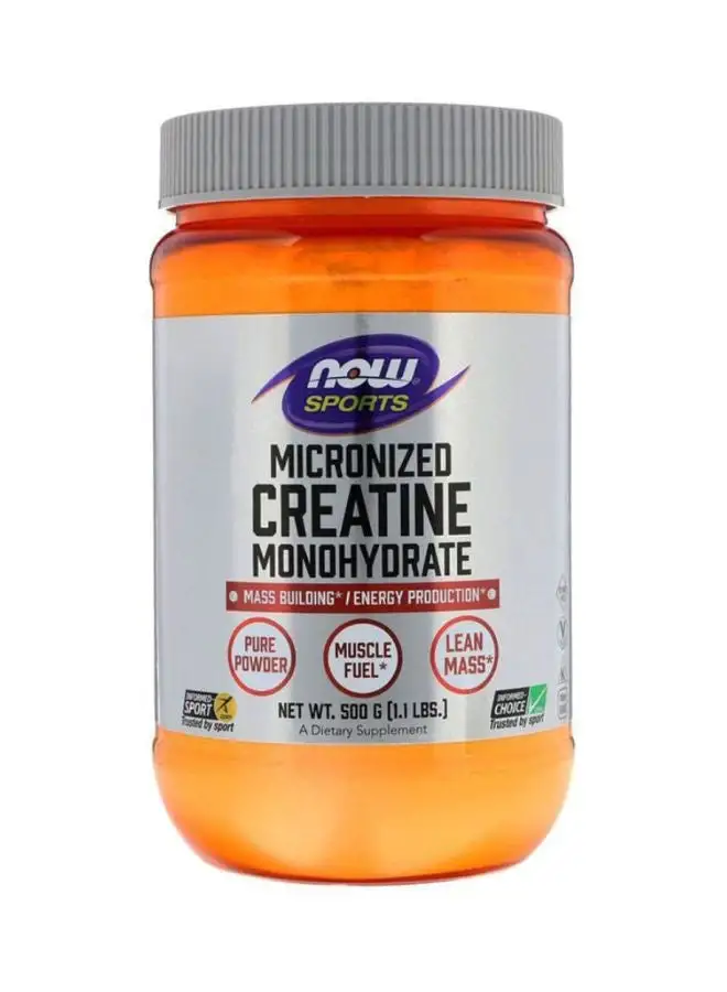 Now Foods Micronized Creatine Monohydrate Mass Building Energy Production