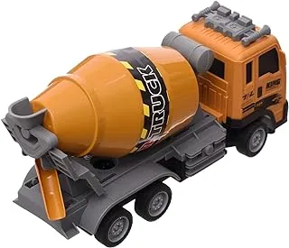 Generic Plastic Large Mixer Truck Amazing Design To Add More Fun With Remote Control And Whirl For Boys - Multicolor