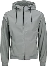 Jack & Jones Men's Basic Soft-Shell Hooded Sweatshirt, XXL - Sedona Sage