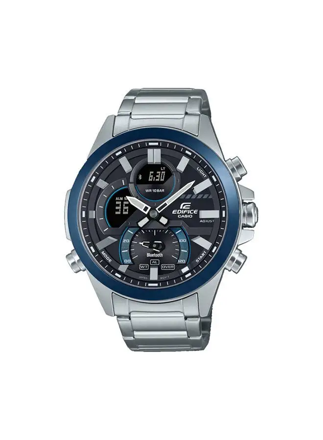 EDIFICE CASIO Stainless Steel Chronograph Watch ECB-30DB-1ADF