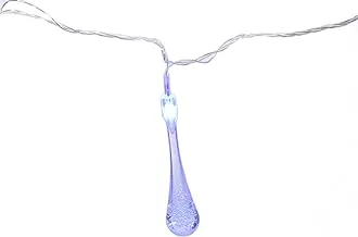 Generic Silicone Ramadan Led Rope Home Containing Lighting Blue With Plastic Small Lamps Design Add More Happy And Plug For Decoration - Transparent