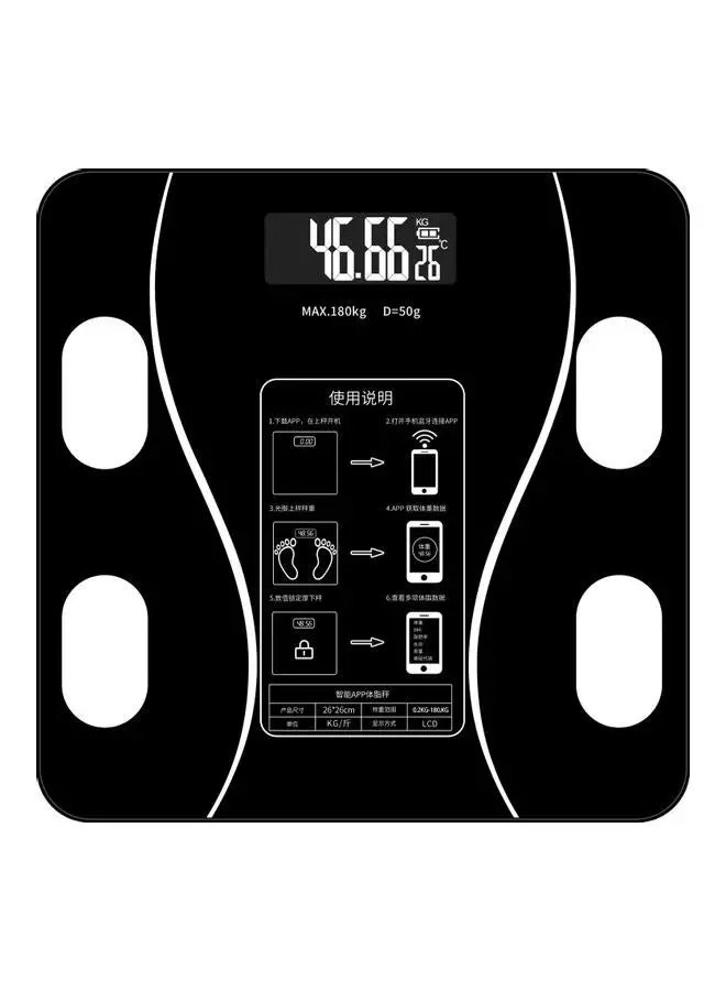 Generic Bluetooth Body Fat Digital Scale-Packaging May Vary