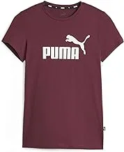 PUMA Female ESS Logo Tee (s) Dark Jasper SHIRT