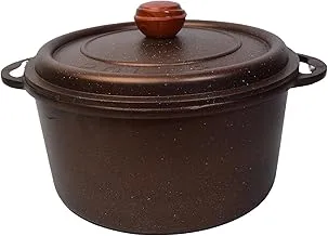 POLAR Granite Cooking Pot 26 cm - Color brown