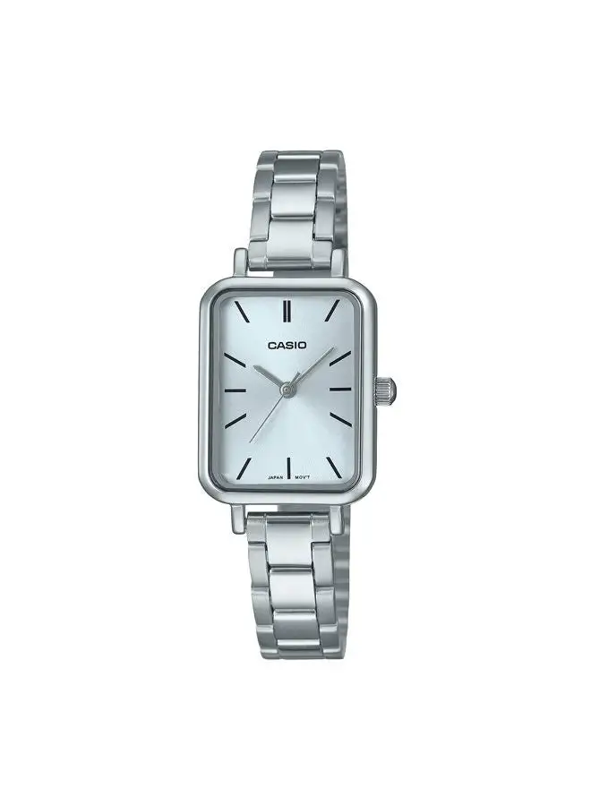 CASIO Stainless Steel Analog Watch LTP-V009D-2EUDF