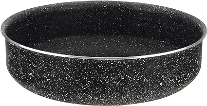 El Amal Elite Granite Oven Tray, 28 cm, Black