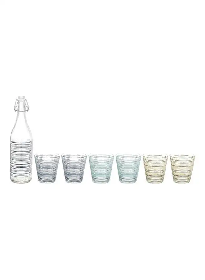 Decover Conic/ Lella 7Pcs (Bottle With Clips + 6 cups) Cosmo