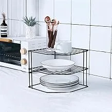 PRIME SHOP - Dish Rack (3 Tier), Extra Corner Dish Rack, Kitchen Storage Idea, Cabinet Organizer