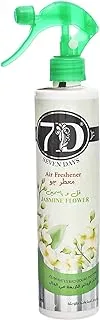 Seven Days Air Freshener Jasmine Scent, With Perfect Design, Premium And Long Lasting Effect