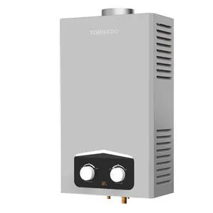 Tornado GHM-C10BNE-S Gas Water Heater 10 Litre Digital For Natural Gas - Silver