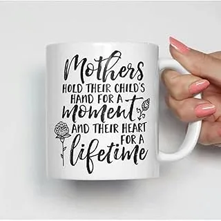 Mothers Love Printed Mug (350ml, White)