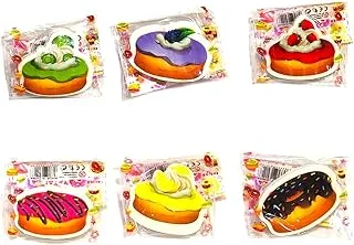 YT1232-High Quality Soft Eraser Tart Shape Assorted Color - Multi Color