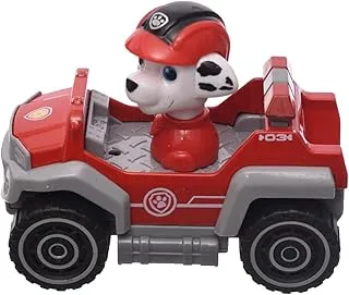 Generic Plastic Racing Car With Cartoon Character Figure Made Of High Quality Material Add More Entertaining For Kids - Multi Color