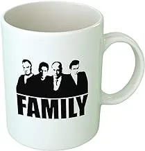 Fast-print Printed Mug Family - White & Black