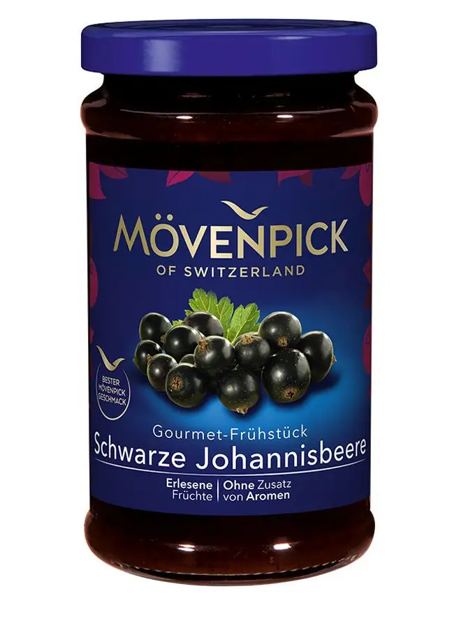 Movenpick black currant jam 250 grams