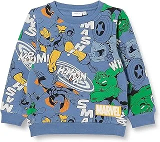 name it Boy's Jaakko Marvel Long-Sleeves Sweatshirt