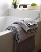 More Cottons Plain towels (100% Cotton) (grey, 50x100)