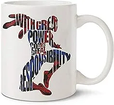 HAZEL Spider Man Mug (White) 1024