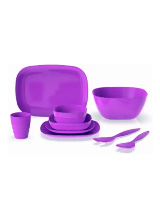 m-design M-Design MODEL Eden Set 24 PCS Purple M-4128