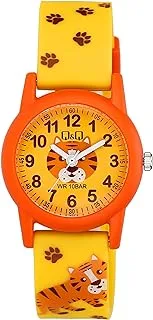 Q&Q WATCHES Q&Q Analog Multicolor Dial Unisex Kid's Watch-V22A-016VY, Multi Colour, Japanese